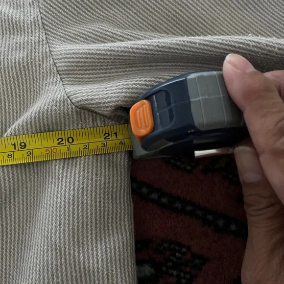 Nixon Men's Striped Gray Shirt Jacket - Picture 11 of 13